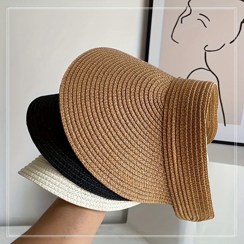 Foldable Wide Edge Sunshade Sun Crown UV Protective Sun Hat