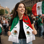 World Cup 2026 Mexico Fan Scarf National Team Supporter Scarf