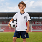 Kids Football Jersey Kit Italy 2026 World Cup Home Fan Set