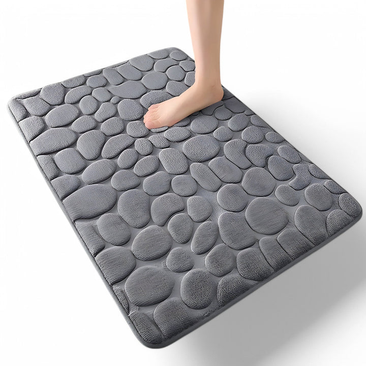 Absorbent Non-Slip Bath Mat for Bathroom and Toilet