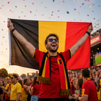 Belgium 2026 World Cup National Flag Rectangular Fan Supporter Flag