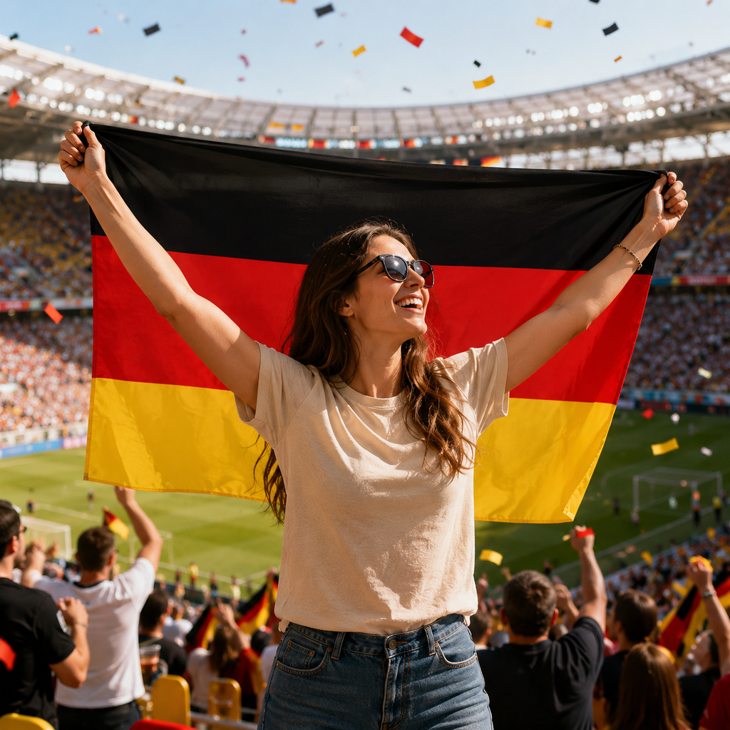 Germany World Cup 2026 Wearable Body Flag 90x150 cm Fan Flag