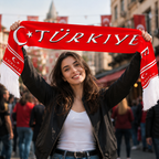 Turkey 2026 World Cup Fan Scarf National Team Supporter Scarf