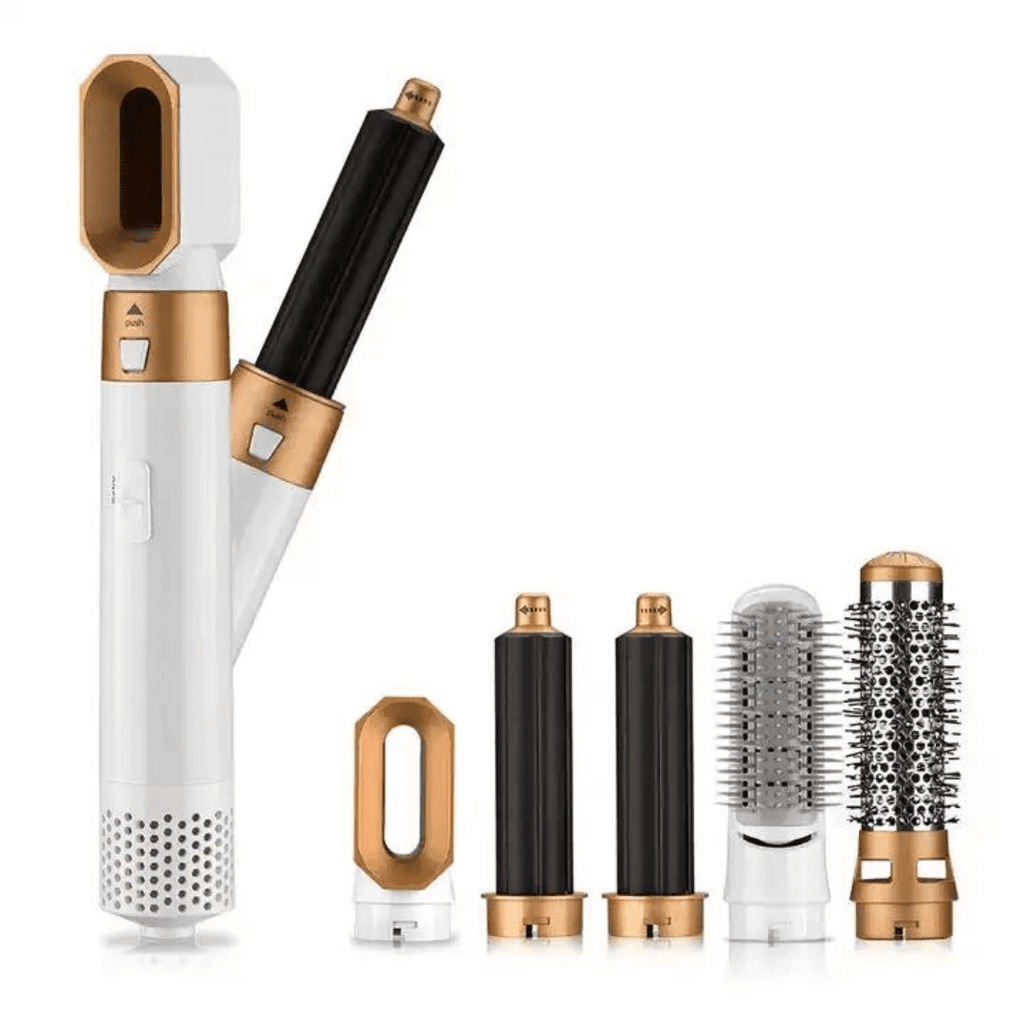 5 in 1 Hot Air Hair Styler Brush Curling Volumizing Hair Tool