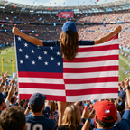 Wearable Fan Flag USA 2026 World Cup Body Flag 90x150 cm