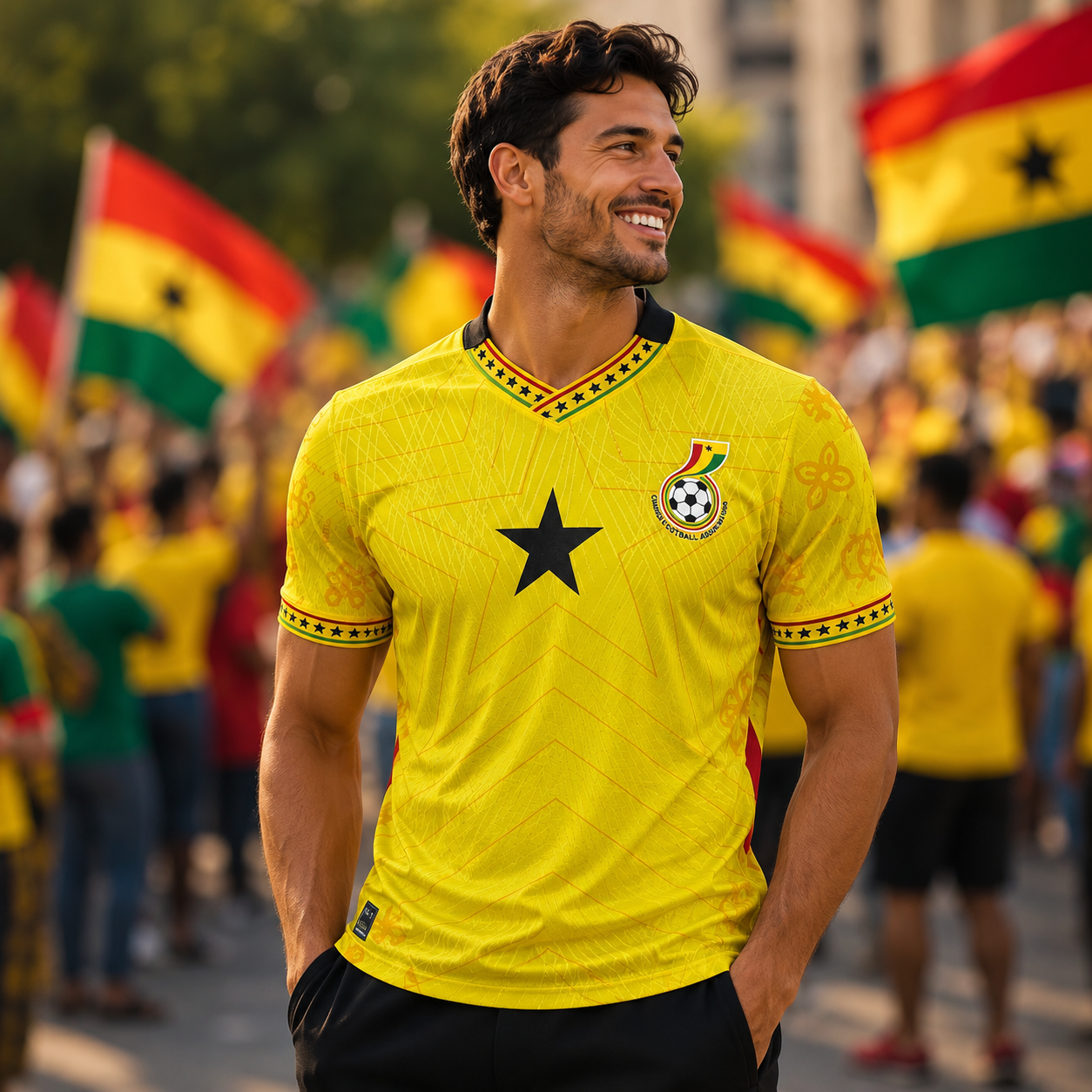 Ghana World Cup Jersey 2026 Mens Football Jersey Fan Shirt