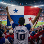 Panama 2026 World Cup Rectangular National Supporter Fan Flag