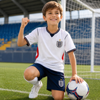 Kids Football Jersey Kit Italy 2026 World Cup Home Fan Set