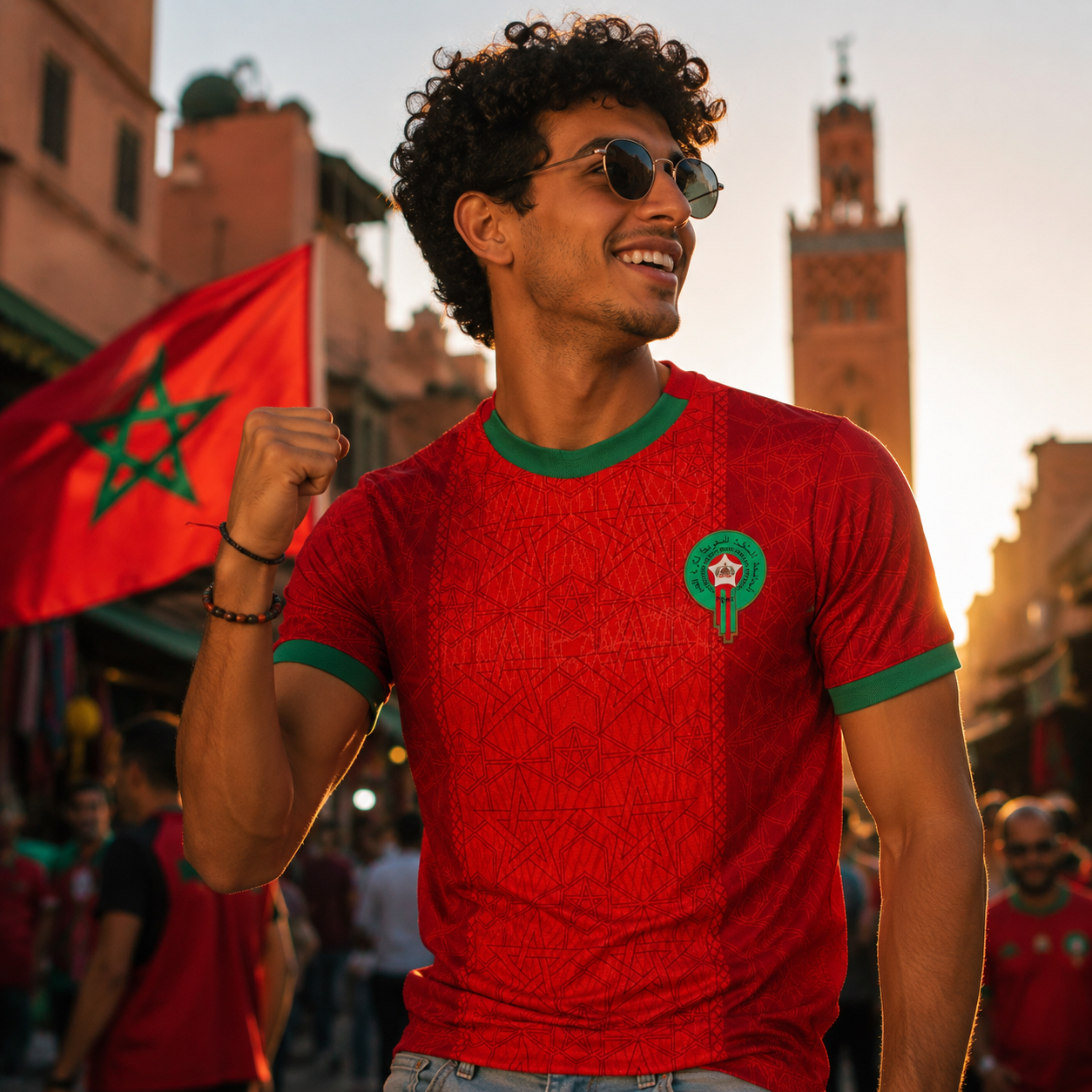 Morocco World Cup Jersey 2026 Mens Football Jersey