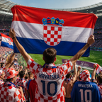 Croatia 2026 World Cup Rectangular National Supporter Fan Flag