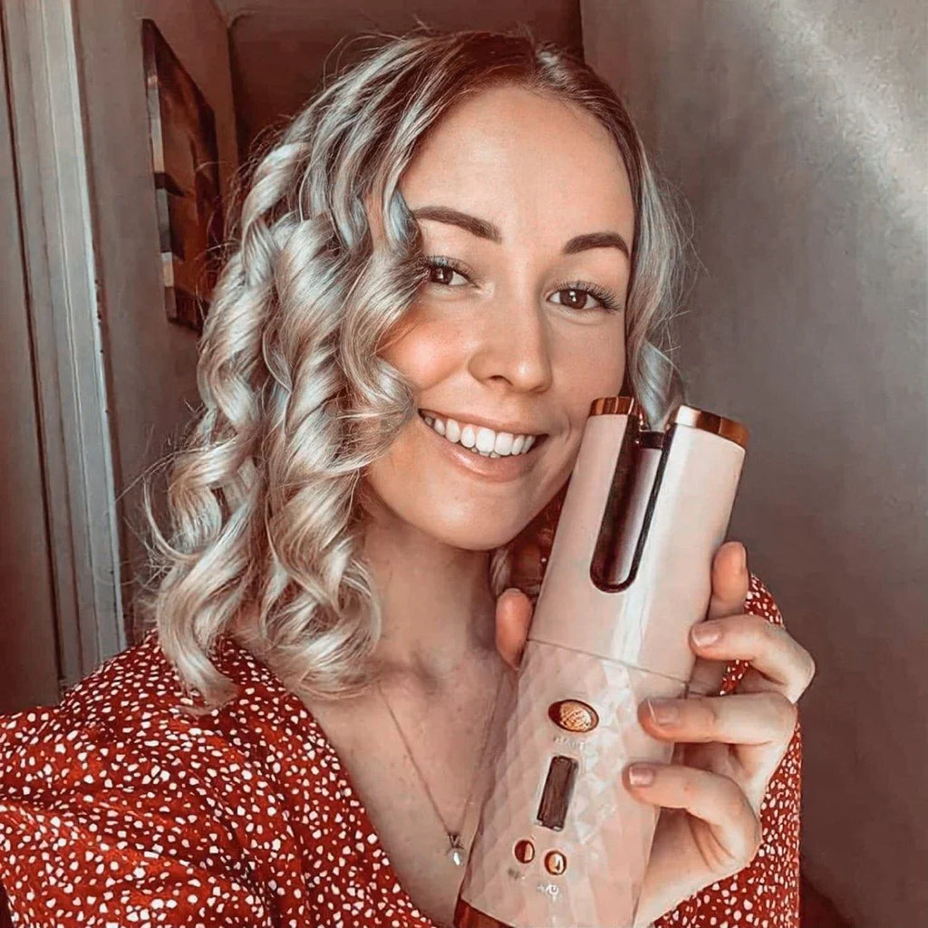 Cordless Curling Iron Hair Styling Tool