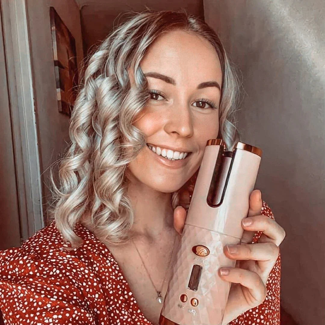 Cordless Curling Iron Hair Styling Tool