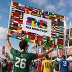 World Cup 2026 All National Flags Fan Flag Rectangle Supporter Flag