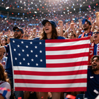 Wearable Fan Flag USA 2026 World Cup Body Flag 90x150 cm