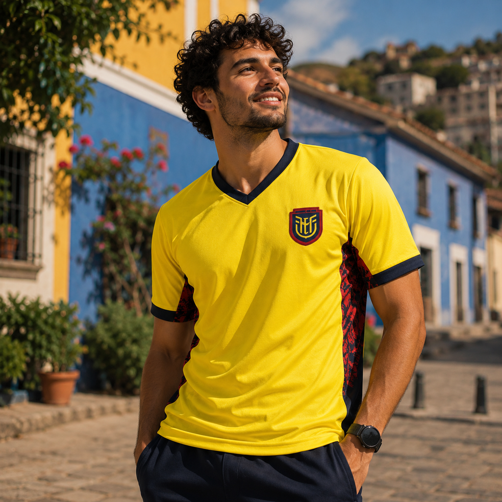Ecuador World Cup Jersey 2026 Mens Football Jersey