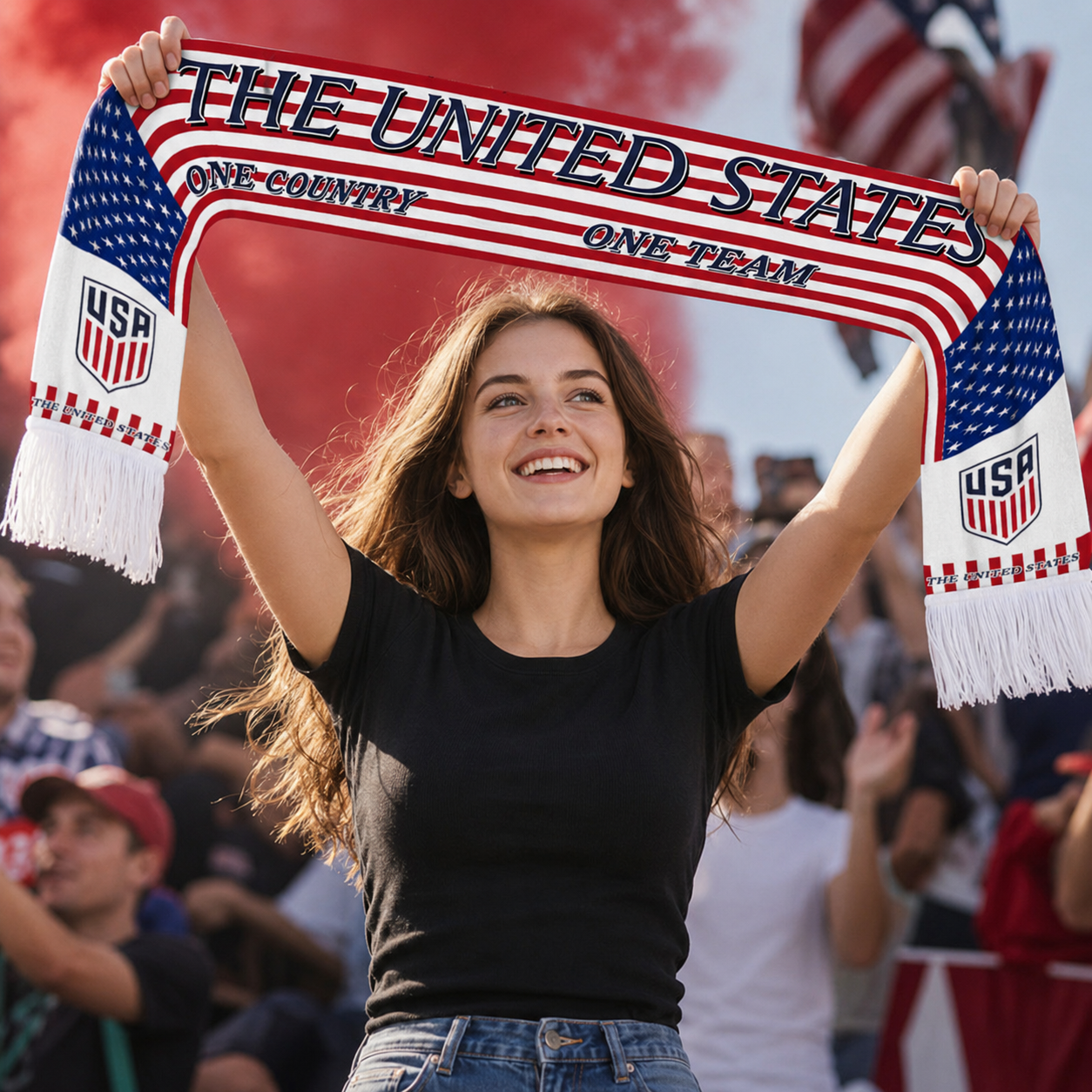 World Cup 2026 Fan Scarf National Team Supporter Scarf
