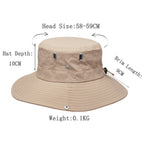Breathable Wide Brim Sun Hat with UV Protection for Outdoor Use