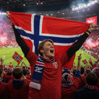 Norway 2026 World Cup National Flag Rectangular Fan Supporter Flag
