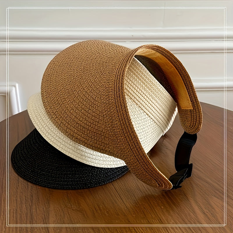 Foldable Wide Edge Sunshade Sun Crown UV Protective Sun Hat