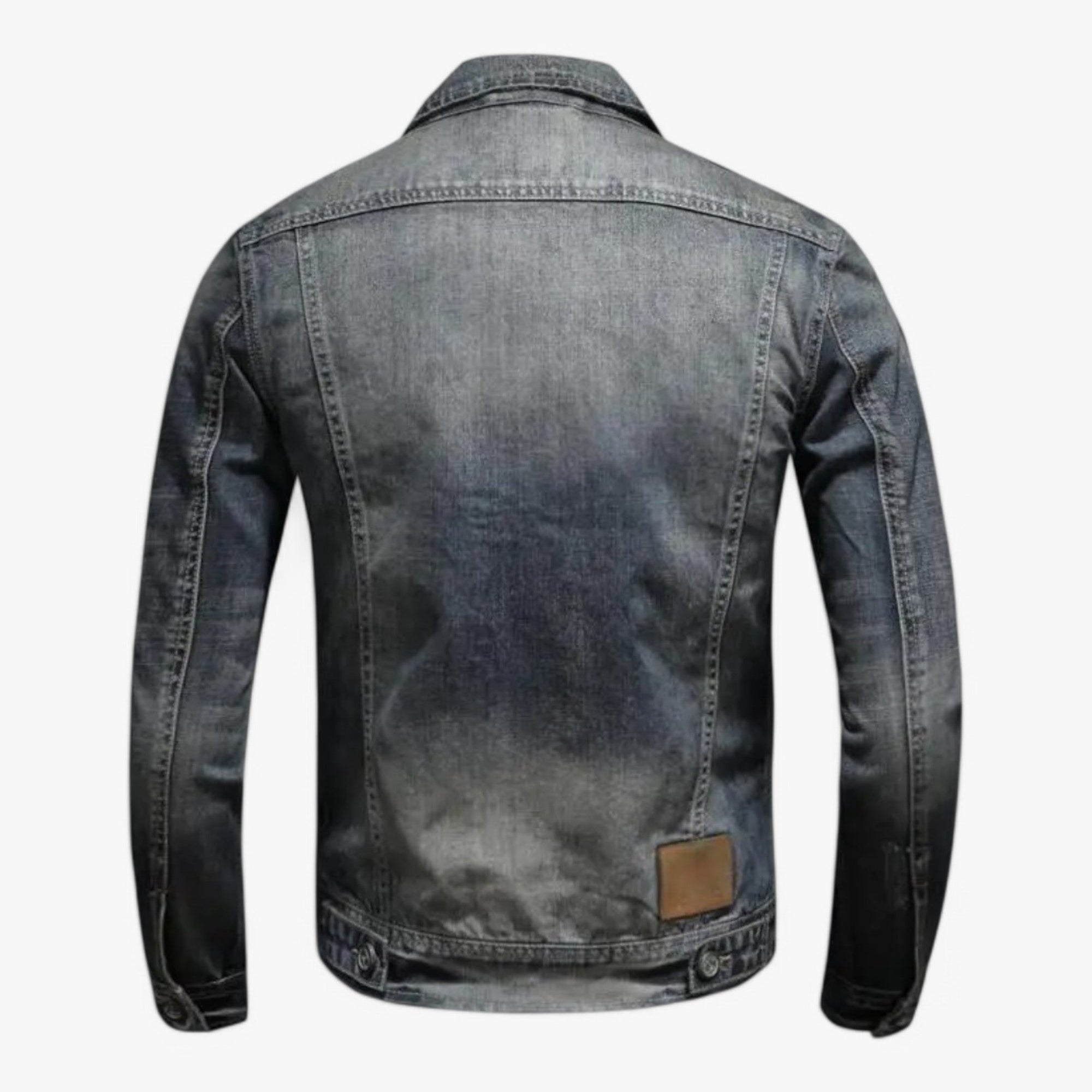 men's slim-fit denim jacket