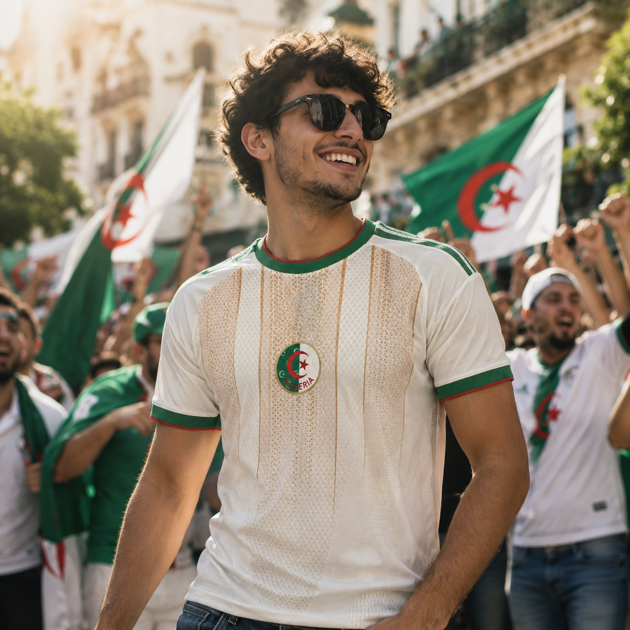 Algeria World Cup Jersey 2026 Mens Football Jersey Fan Shirt