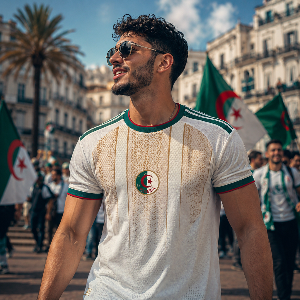 Algeria World Cup Jersey 2026 Mens Football Jersey Fan Shirt