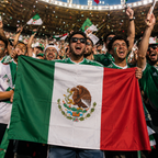 Mexico 2026 World Cup Rectangular National Supporter Fan Flag