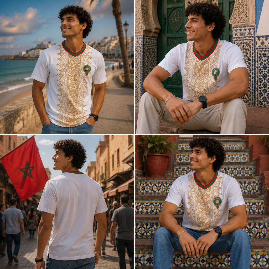 Morocco World Cup Jersey 2026 Mens Football Jersey