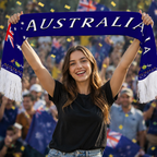 Australia 2026 World Cup Football Fan Scarf National Team Supporter Scarf