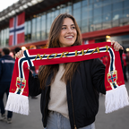 Norway World Cup 2026 Football Fan Scarf National Team Supporter Scarf