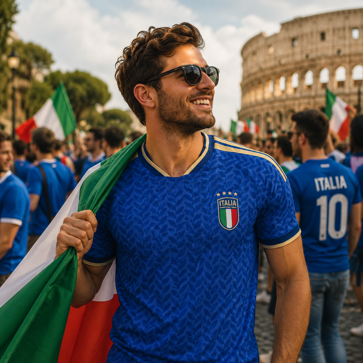 Italy World Cup Jersey 2026 Mens Football Jersey Fan Shirt