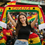 Ghana World Cup 2026 Fan Scarf National Team Supporter Scarf