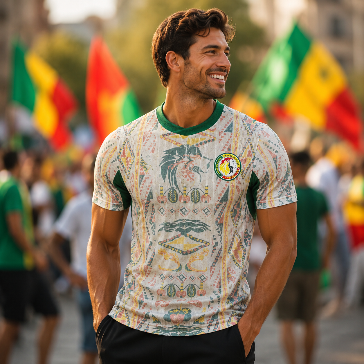 Senegal World Cup Jersey 2026 Mens Football Jersey Fan Shirt