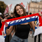 Croatia 2026 World Cup Football Fan Scarf National Team Supporter Scarf