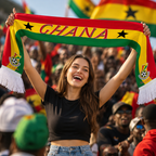 Ghana World Cup 2026 Fan Scarf National Team Supporter Scarf