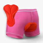 Padded Motorcycle Riding Shorts with Seat Cushion Insert