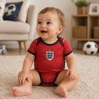 Baby Football Romper Bodysuit England 2026 World Cup Home Away