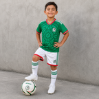 Kids Football Jersey Kit Home and Away Set Mexico 2026 World Cup
