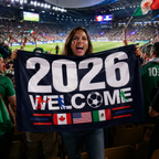 2026 World Cup Commemorative Rectangular Supporter Fan Flag