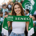 Saudi Arabia 2026 World Cup Football Fan Scarf National Team Supporter Scarf