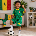 Kids Senegal 2026 World Cup Football Jersey Kit Home and Away Set