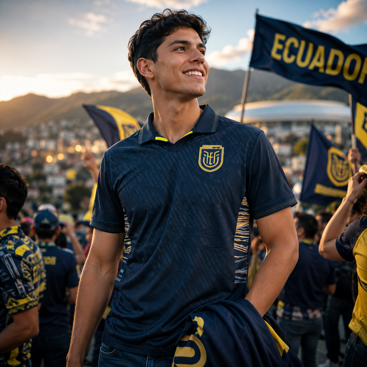 Ecuador World Cup Jersey 2026 Mens Football Jersey