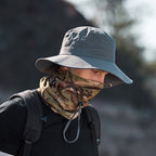 Breathable Wide Brim Sun Hat with UV Protection for Outdoor Use