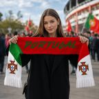 Portugal 2026 World Cup Football Fan Scarf National Team Supporter Scarf
