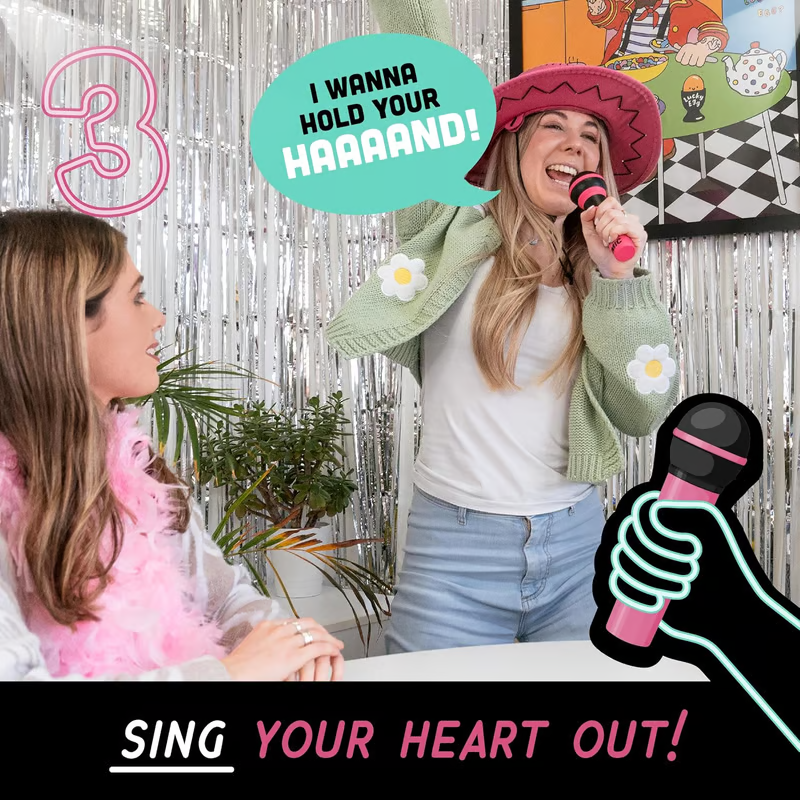 The Party Game Grab The Mic for People Who Can't Sing