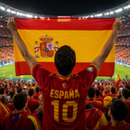 Spain 2026 World Cup Rectangular National Supporter Fan Flag