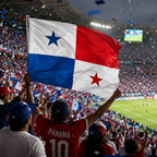 Panama 2026 World Cup Rectangular National Supporter Fan Flag