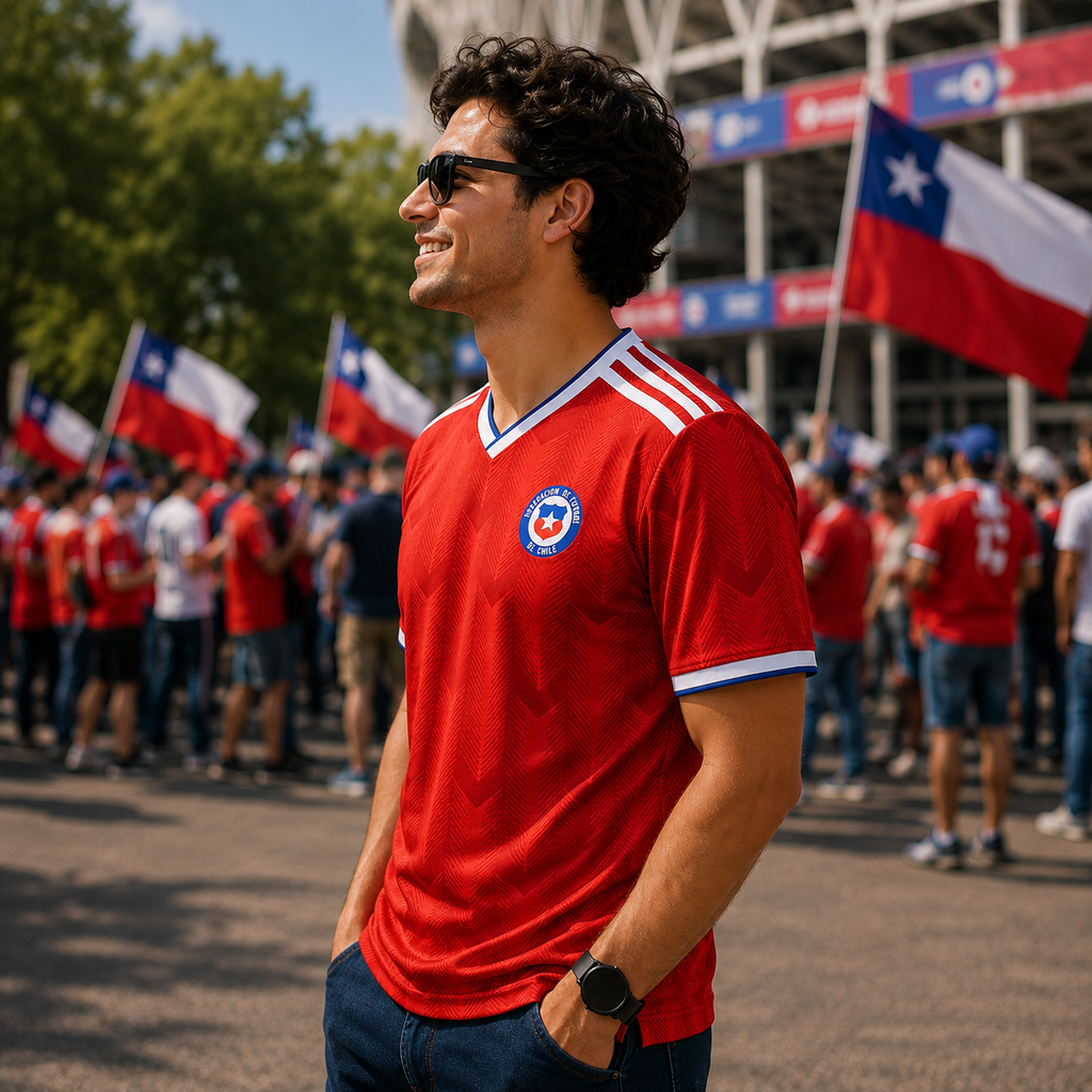 Chile World Cup Jersey 2026 Mens Football Jersey