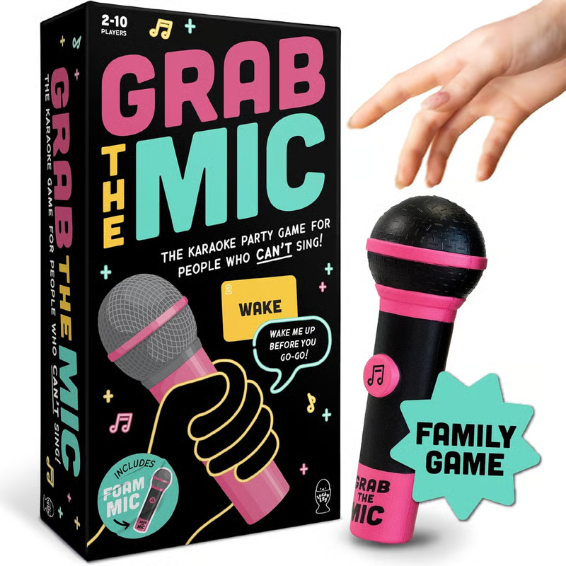 The Party Game Grab The Mic for People Who Can't Sing