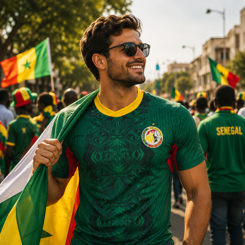 Senegal World Cup Jersey 2026 Mens Football Jersey Fan Shirt